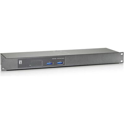 LevelOne FEP-1601W120 Fast Ethernet à 16 ports (16 ports), Switch réseau, Gris - Publicité LevelOne FEP-1601W120 Fast Ethernet à 16 ports (16 ports), Switch réseau, Gris - Publicité
