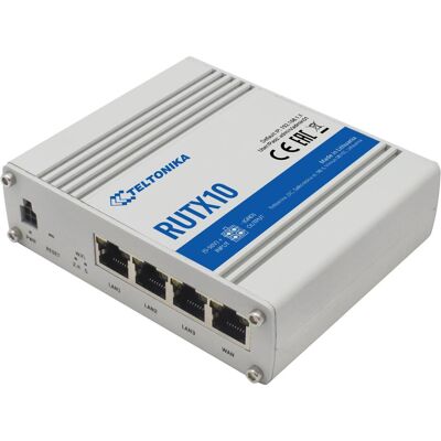 Teltonika RUTX10, Routeur, Blanc - Publicité Teltonika RUTX10, Routeur, Blanc - Publicité