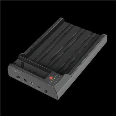 LogiLink Quickport USB 3.2 Gen 2, 2 ports, pour SATA HDD/SSD et M.2 NVMe SSD (USB-C, 2 ports), Station d’accueil + hub USB, Noir - Publicité LogiLink Quickport USB 3.2 Gen 2, 2 ports, pour SATA HDD/SSD et M.2 NVMe SSD (USB-C, 2 ports), Station d’accueil + hub USB, Noir - Publicité