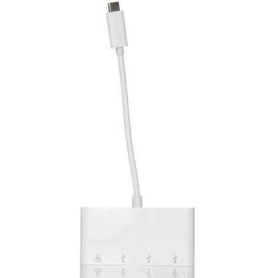 Adaptateur RS PRO USB C vers Ethernet Gigabit - Station d'accueil - Publicité Adaptateur RS PRO USB C vers Ethernet Gigabit - Station d'accueil - Publicité
