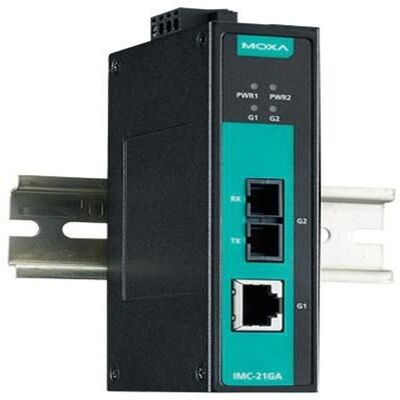 Moxa MEDIA CONVERTER 10/100/1000Tx, Convertisseur - Publicité Moxa MEDIA CONVERTER 10/100/1000Tx, Convertisseur - Publicité