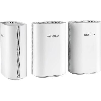 Devolo Devo WiFi 7 Mesh BE6500 3-Pack, Routeur, Blanc - Publicité Devolo Devo WiFi 7 Mesh BE6500 3-Pack, Routeur, Blanc - Publicité