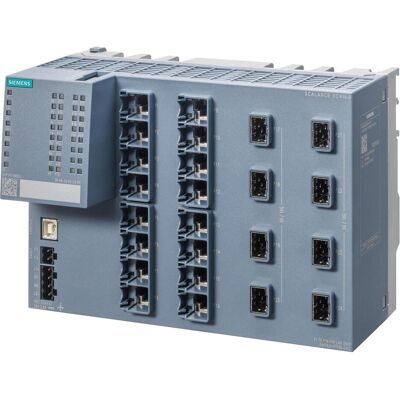Siemens Commutateur SIEM (16 ports), Switch réseau, Noir - Publicité Siemens Commutateur SIEM (16 ports), Switch réseau, Noir - Publicité