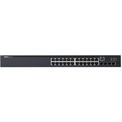 Dell 24x, SFP+, PoE+ 1U (28 ports), Switch réseau, Noir - Publicité Dell 24x, SFP+, PoE+ 1U (28 ports), Switch réseau, Noir - Publicité