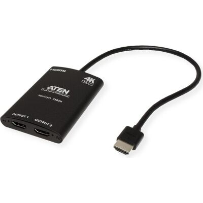 Aten VS82H Répartiteur HDMI True 4K à 2 ports, Hub - Publicité Aten VS82H Répartiteur HDMI True 4K à 2 ports, Hub - Publicité