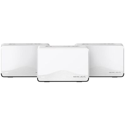 TP-Link Mercusys Halo H27BE BE3600 Whole Home Mesh Wi-Fi 7 System (3-pack), Routeur, Blanc - Publicité TP-Link Mercusys Halo H27BE BE3600 Whole Home Mesh Wi-Fi 7 System (3-pack), Routeur, Blanc - Publicité