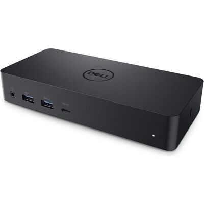 Dell D6000 (USB-C, 13 ports), Station d’accueil + hub USB, Noir - Publicité Dell D6000 (USB-C, 13 ports), Station d’accueil + hub USB, Noir - Publicité