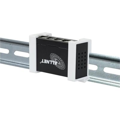 Allnet Shelly &bull Rail DIN &bull "Pro Distribution Switch 4" &bull 4x Pro Prises &bull 1x LAN (4 ports), Switch réseau, Blanc - Publicité Allnet Shelly &bull Rail DIN &bull "Pro Distribution Switch 4" &bull 4x Pro Prises &bull 1x LAN (4 ports), Switch réseau, Blanc - Publicité