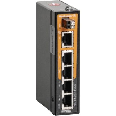 Weidmüller IE-SW-ELB-05-5TX Réseau (5 ports), Switch réseau, Noir - Publicité Weidmüller IE-SW-ELB-05-5TX Réseau (5 ports), Switch réseau, Noir - Publicité