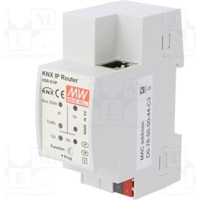 Mean Well KSR-01IP Routeur IP KNX - Publicité Mean Well KSR-01IP Routeur IP KNX - Publicité