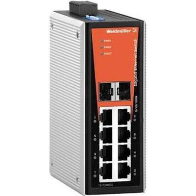 Switch Ethernet Industriel Weidmüller Ie-Sw-Vl08t-6Gt-2Gs - Publicité Switch Ethernet Industriel Weidmüller Ie-Sw-Vl08t-6Gt-2Gs - Publicité