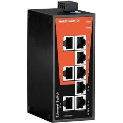 Weidmüller IE-SW-BL08T-8TX - Commutateur Ethernet - Publicité Weidmüller IE-SW-BL08T-8TX - Commutateur Ethernet - Publicité