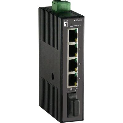 LevelOne IES-0510 (4 ports), Switch réseau, Noir - Publicité LevelOne IES-0510 (4 ports), Switch réseau, Noir - Publicité