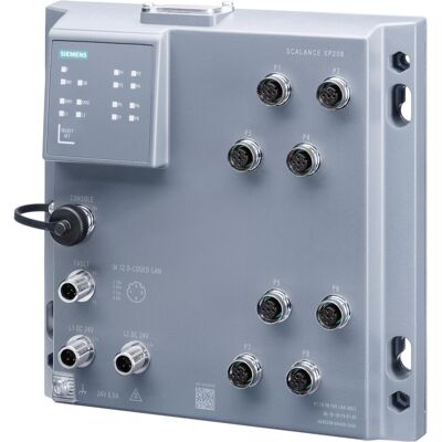 Switch Ethernet Industriel Siemens - 8 Ports, IP65, Layer 2 Géré - Publicité Switch Ethernet Industriel Siemens - 8 Ports, IP65, Layer 2 Géré - Publicité