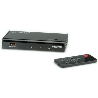 Roline Commutateur HDMI 4K2K, 4x, Hub - Publicité Roline Commutateur HDMI 4K2K, 4x, Hub - Publicité