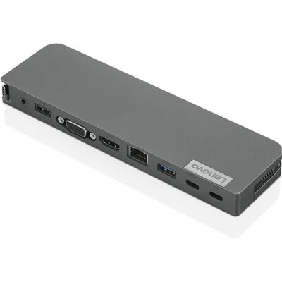 IBM Mini station d'accueil USB-C EU (USB-C, 7 ports), Station d’accueil + hub USB, Noir - Publicité IBM Mini station d'accueil USB-C EU (USB-C, 7 ports), Station d’accueil + hub USB, Noir - Publicité