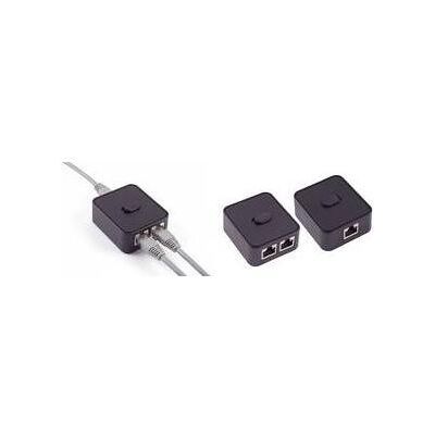 Shiverpeaks Manueller Netzwerk-Switch, 3-fach, schwarz Anschlüsse Eingang/Ausgang: 1x RJ45, 2x RJ45, 3 Ports, Hub - Publicité Shiverpeaks Manueller Netzwerk-Switch, 3-fach, schwarz Anschlüsse Eingang/Ausgang: 1x RJ45, 2x RJ45, 3 Ports, Hub - Publicité
