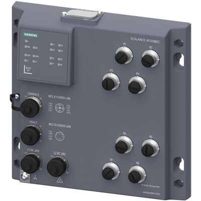 Siemens Scalance (8 ports), Switch réseau, Noir - Publicité Siemens Scalance (8 ports), Switch réseau, Noir - Publicité