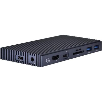 Orico CDH-9N-GY-BP (USB-C, 9 ports), Station d’accueil + hub USB, Gris - Publicité Orico CDH-9N-GY-BP (USB-C, 9 ports), Station d’accueil + hub USB, Gris - Publicité