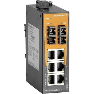 Weidmüller IE-SW-EL08-6TX-2SCS - Switch Ethernet non géré - Publicité Weidmüller IE-SW-EL08-6TX-2SCS - Switch Ethernet non géré - Publicité