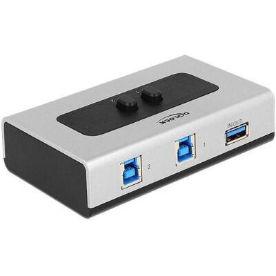 Delock Commutateur manuel USB3.0, Hub - Publicité Delock Commutateur manuel USB3.0, Hub - Publicité