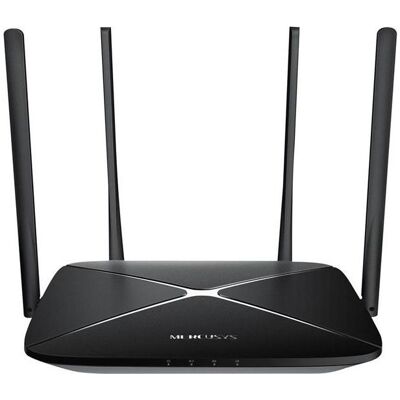 Mercusys Routeur sans fil AC12G Gigabit Ethernet double bande (/5 GHz), Routeur, Noir - Publicité Mercusys Routeur sans fil AC12G Gigabit Ethernet double bande (/5 GHz), Routeur, Noir - Publicité
