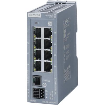 Switch Ethernet Industriel Siemens 6GK5208-0BA00-2TB2 - Layer 2, 8 Ports, Géré - Publicité Switch Ethernet Industriel Siemens 6GK5208-0BA00-2TB2 - Layer 2, 8 Ports, Géré - Publicité