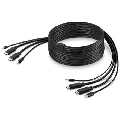 Belkin - F1DN104W-3EA - câbles KVM - Publicité Belkin - F1DN104W-3EA - câbles KVM - Publicité