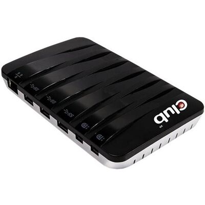 Club 3D Csv-3203 (USB-A, 1 portion), Station d’accueil + hub USB, Noir - Publicité Club 3D Csv-3203 (USB-A, 1 portion), Station d’accueil + hub USB, Noir - Publicité