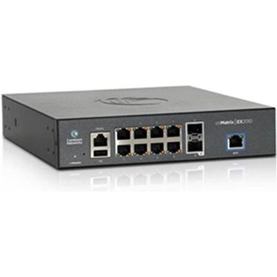 Cambium Networks MX-EX2010PXA-E - Commutateur PoE Ethernet intelligent 8 x 1G, 2 ports fibre SFP sans cordon (8 ports), Switch réseau, Noir - Publicité Cambium Networks MX-EX2010PXA-E - Commutateur PoE Ethernet intelligent 8 x 1G, 2 ports fibre SFP sans cordon (8 ports), Switch réseau, Noir - Publicité