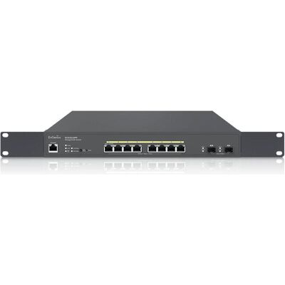 EnGenius Commutateur full managed Layer2+ 10 Port - 8x 2.5 GbE - PoE Budget 240W - 8x PoE++ bt - 2x SFP (8 ports), Switch réseau, Noir - Publicité EnGenius Commutateur full managed Layer2+ 10 Port - 8x 2.5 GbE - PoE Budget 240W - 8x PoE++ bt - 2x SFP (8 ports), Switch réseau, Noir - Publicité