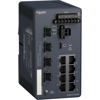 Schneider Electric MCSESM123F2LG0 - Commutateur réseau géré - Publicité Schneider Electric MCSESM123F2LG0 - Commutateur réseau géré - Publicité
