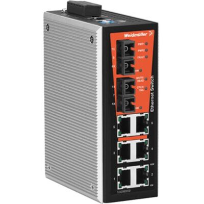 Weidmüller 1240990000 Switch Ethernet Industriel - Commutateur Réseau - Publicité Weidmüller 1240990000 Switch Ethernet Industriel - Commutateur Réseau - Publicité