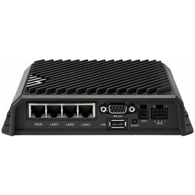 Cradlepoint R1900-5GB - Routeur sans fil - WWAN 4-port switch - 1GbE - Wi-Fi 6 - LTE, Bluetooth - Double bande - 5G - avec plan de performance NetCloud Mobile de 5 ans - Publicité Cradlepoint R1900-5GB - Routeur sans fil - WWAN 4-port switch - 1GbE - Wi-Fi 6 - LTE, Bluetooth - Double bande - 5G - avec plan de performance NetCloud Mobile de 5 ans - Publicité