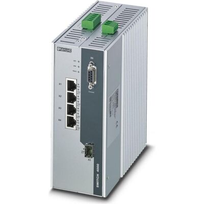 Phoenix Contact FL SWITCH 4000T-4POE-SFP - Commutateur Ethernet Industriel - Publicité Phoenix Contact FL SWITCH 4000T-4POE-SFP - Commutateur Ethernet Industriel - Publicité