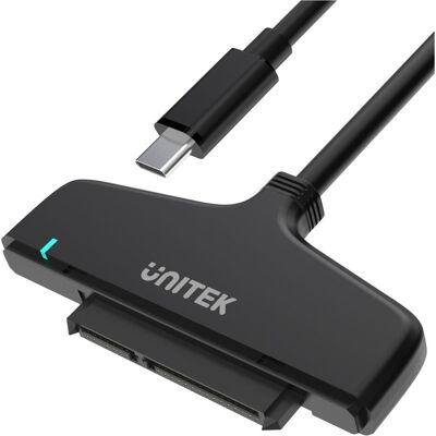 Unitek Y-1096A Carte d'interface/adaptateur SATA (USB-C), Station d’accueil + hub USB, Noir - Publicité Unitek Y-1096A Carte d'interface/adaptateur SATA (USB-C), Station d’accueil + hub USB, Noir - Publicité