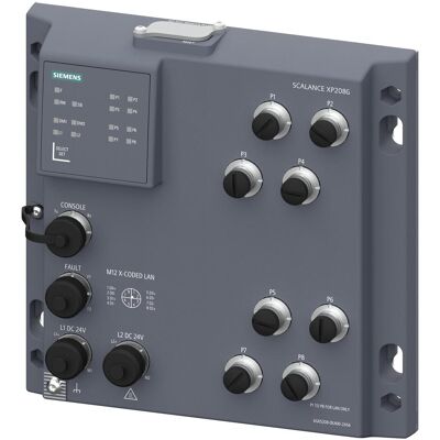 Siemens Scalance (8 ports), Switch réseau, Noir - Publicité Siemens Scalance (8 ports), Switch réseau, Noir - Publicité