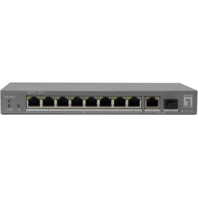 LevelOne - GEP-1011 - 9-Port PoE - Non géré - Switch - Publicité LevelOne - GEP-1011 - 9-Port PoE - Non géré - Switch - Publicité