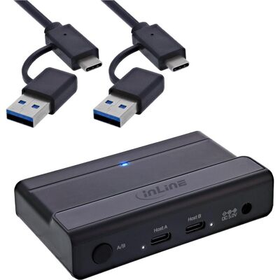 InLine USB-C Switch, Hub - Publicité InLine USB-C Switch, Hub - Publicité