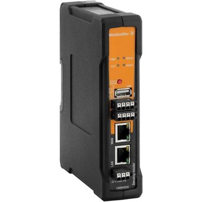 Routeur industriel Weidmüller IE-SR-2GT-LAN-FN - Ethernet, USB, 2 Entrées - Publicité Routeur industriel Weidmüller IE-SR-2GT-LAN-FN - Ethernet, USB, 2 Entrées - Publicité