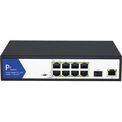 VALUE Switch PoE Gigabit Ethernet - 8 Ports, 30W, Boîtier métal - Publicité VALUE Switch PoE Gigabit Ethernet - 8 Ports, 30W, Boîtier métal - Publicité