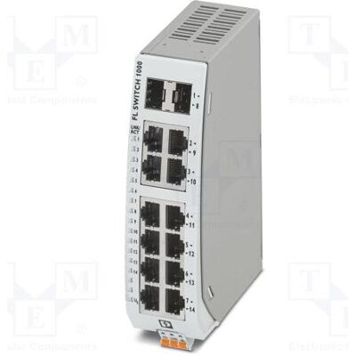 Phoenix Contact Commutateur Ethernet industriel PHOE (14 ports), Switch réseau - Publicité Phoenix Contact Commutateur Ethernet industriel PHOE (14 ports), Switch réseau - Publicité