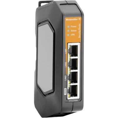 Weidmüller IE-SR-4TX Routeur - 4 Ports 100 MBit/s - Publicité Weidmüller IE-SR-4TX Routeur - 4 Ports 100 MBit/s - Publicité
