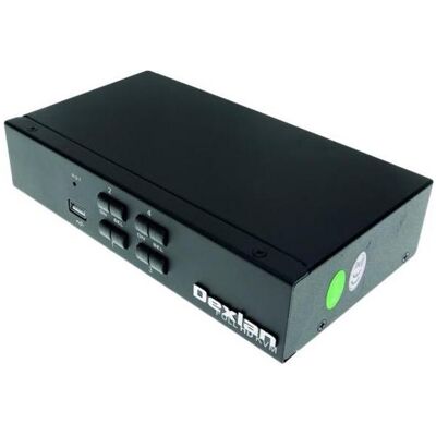 Dexlan Commutateur KVM HDMI 1.4, 4K UHD, USB, 4 ports - Publicité Dexlan Commutateur KVM HDMI 1.4, 4K UHD, USB, 4 ports - Publicité