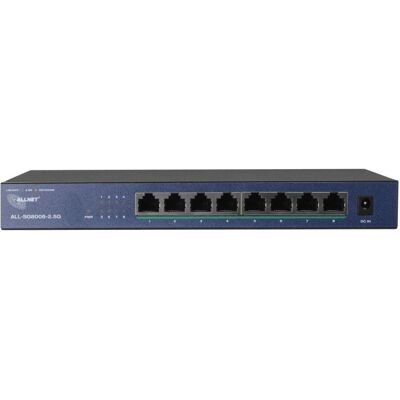 Switch non géré ALLNET 8 ports 2,5 Gbps - Silencieux, Plug & Play - Commutateur réseau - Publicité Switch non géré ALLNET 8 ports 2,5 Gbps - Silencieux, Plug & Play - Commutateur réseau - Publicité