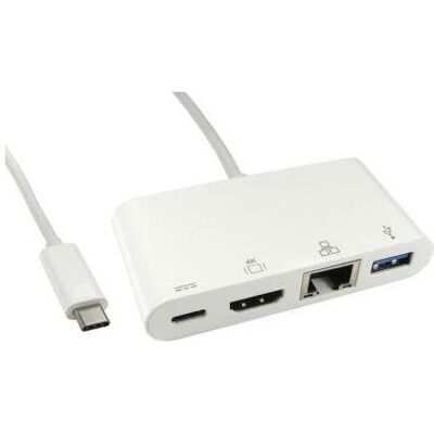 Adaptateur RS PRO USB C à HDMI - Données & Vidéo, 15cm - Publicité Adaptateur RS PRO USB C à HDMI - Données & Vidéo, 15cm - Publicité