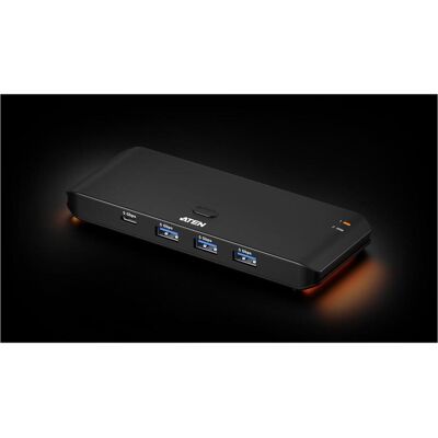 Aten US5324 USB 3.2 Umschalter 2x4 Sharing Switch (2x Host A+C / 4x Device), Hub - Publicité Aten US5324 USB 3.2 Umschalter 2x4 Sharing Switch (2x Host A+C / 4x Device), Hub - Publicité