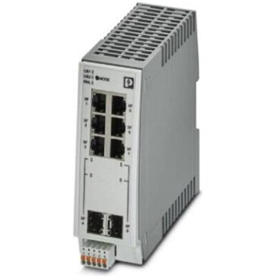 Phoenix Contact 2206-2SFX Switch géré - 6 ports - Publicité Phoenix Contact 2206-2SFX Switch géré - 6 ports - Publicité