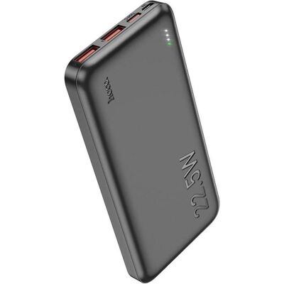 Hoco J101, 10000mAh, 22.5W, QC + PD, Schwarz (10000 mAh, 22.50 W), Chargeur de secours, Noir - Publicité Hoco J101, 10000mAh, 22.5W, QC + PD, Schwarz (10000 mAh, 22.50 W), Chargeur de secours, Noir - Publicité