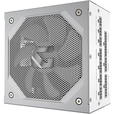 Gigabyte 750 W GOLD F/M 750 GM PG5 ICE (750 W), Alimentation PC, Blanc - Publicité Gigabyte 750 W GOLD F/M 750 GM PG5 ICE (750 W), Alimentation PC, Blanc - Publicité